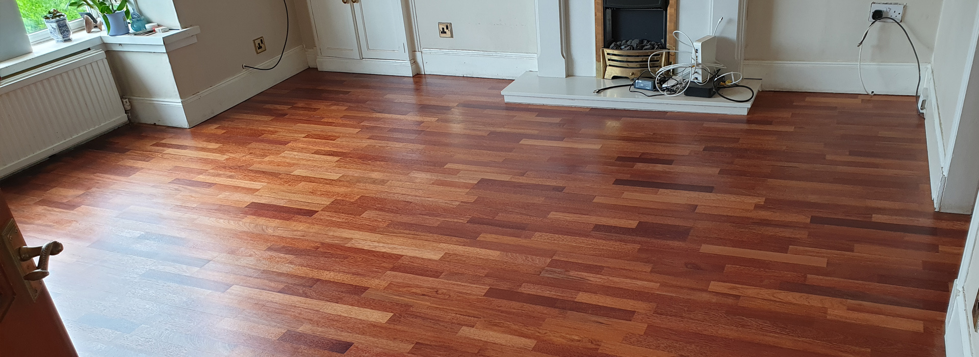 With the Floor sanding you can save up to 70% of new wood flooring